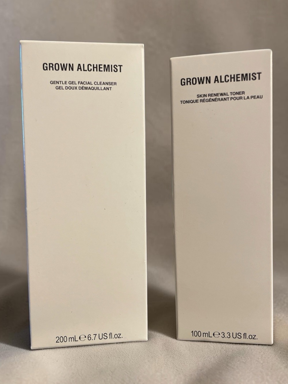 Grown Alchemist Skincare Duo | Gentle Cleanser + Balancing Toner Bundle